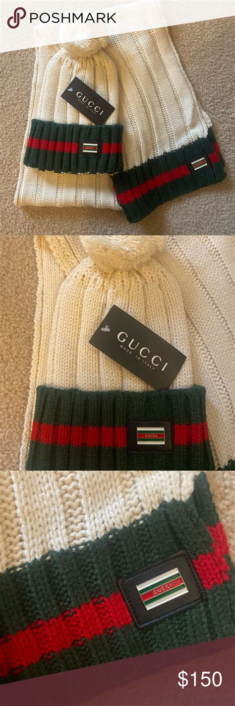 womens gucci hat and scarf|authentic Gucci scarves.